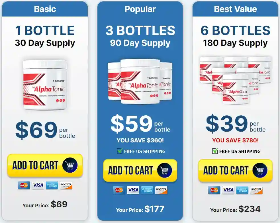 alpha tonic price